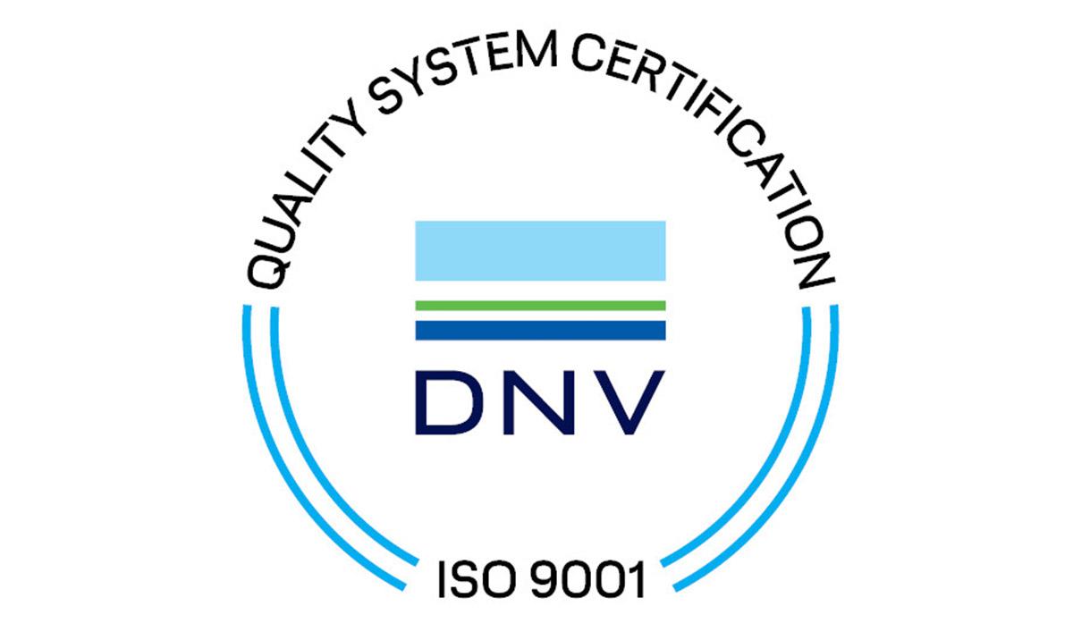 ISO 9001 badge