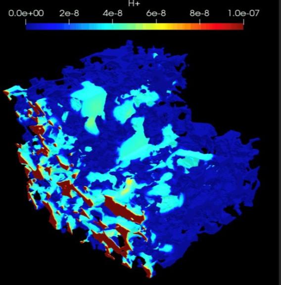 Image shows low-salinity injection in Bentheimer sandstone. See: https://link.springer.com/article/10.1007/s11242-021-01661-8