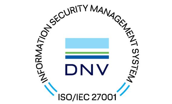ISC certification badge: Information Security Management System